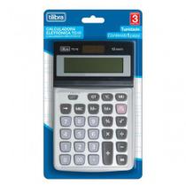 Calculadora de mesa tc10 cinza