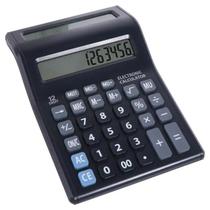 Calculadora de Mesa Visor Duplo Grande 12 Digitos