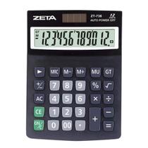 Calculadora de Mesa Zeta 12 Dígitos ZT738 Calculadora de Mesa Zeta 12 Dígitos ZT738