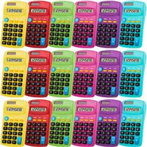 Calculadora de tamanho de bolso Weewooday com bateria solar de 8 dígitos