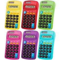 Calculadora de tamanho de bolso Weewooday com display solar de 8 dígitos Calculadora de tamanho de bolso Weewooday com display solar de 8 dígitos