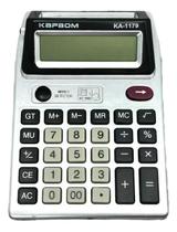 Calculadora Duas Telas Lcd Kapbom Ka-1179 C/ Números Grandes Cor Preto