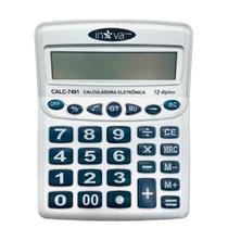 Calculadora Eletrônica 12 Dígitos Inova CALC-7491
