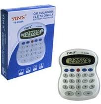 Calculadora eletrônica 8 dígitos 13x10,5cm - YINS