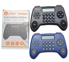 Calculadora eletronica de bolso geek controle aiker ak-j023 Calculadora eletronica de bolso geek controle aiker ak-j023