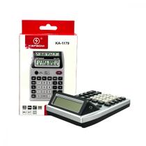 Calculadora Eletrônica de Mesa com 02 Telas LCD Digital Kapbom KA-1179 Calculadora Eletrônica de Mesa com 02 Telas LCD Digital Kapbom KA-1179