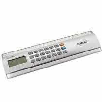 Calculadora Eletrônica de Mesa com Régua de 20cm Calculadora Eletrônica de Mesa com Régua de 20cm