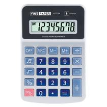 Calculadora Eletrônica de Mesa Com Visor LCD - Yins Paper