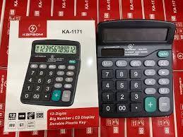 Calculadora Eletrônica de Mesa Tela LCD Digital 12 Dígitos Kapbom KA-1171 (***DISPONÍVEL 10 UNIDADES) Calculadora Eletrônica de Mesa Tela LCD Digital 12 Dígitos Kapbom KA-1171 (***DISPONÍVEL 10 UNIDADES)