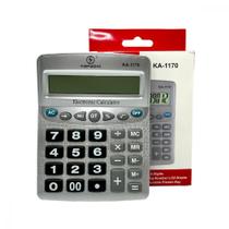 Calculadora Eletrônica de Mesa Tela LCD Digital Kapbom KA-11 Calculadora Eletrônica de Mesa Tela LCD Digital Kapbom KA-11