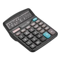 Calculadora Eletrônica Digital Com 12 Dígitos Preto 837