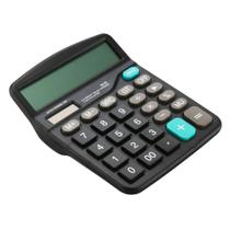Calculadora Eletrônica Digital Com 12 Dígitos Preto