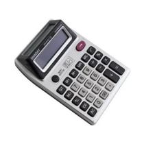 Calculadora Eletrônica Duplo Visor + Luz Detectora De Nota Falsa