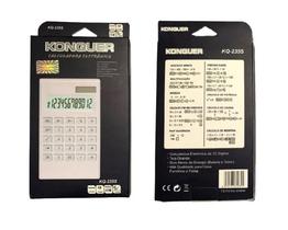 Calculadora Eletrônica Konquer C/ Apoio de Altura - Funciona S/ Pilha