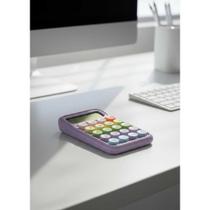 Calculadora Eletrônica Portátil Cores Pastel Fofa Estilo Candy Color Mesa Escolar Escritório Grande Calculadora Eletrônica Portátil Cores Pastel Fofa Estilo Candy Color Mesa Escolar Escritório Grande