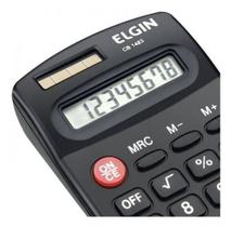 Calculadora Eletronica Solar De Bolso Elgin 8 Digitos Cb1483 Calculadora Eletronica Solar De Bolso Elgin 8 Digitos Cb1483