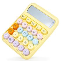 Calculadora Escritório Básica Papelaria Fofa Simples Color - Hxt