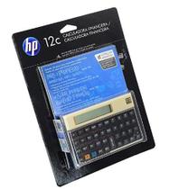 Calculadora Escritório HP 12C Gold Display LCD 120 Funções