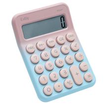 Calculadora Exlliy de Mesa Pequena com LCD de 8 Dígitos Azul Calculadora Exlliy de Mesa Pequena com LCD de 8 Dígitos Azul