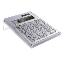 Calculadora EXPUTRAN de acrílico, 12 dígitos, solar e com bateria Calculadora EXPUTRAN de acrílico, 12 dígitos, solar e com bateria