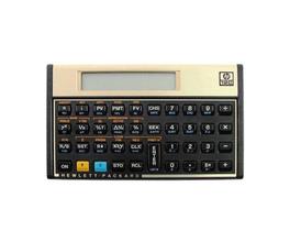 Calculadora Financeira 12C Gold Display LCD Mais de 120 Funções - HP_12C Gold