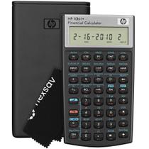 Calculadora Financeira HP 10bII+ com mais de 100 funções e estojo
