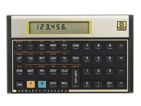 Calculadora Financeira HP 12C Gold, 120 Funcoes, Visor LCD, RPN e ALG