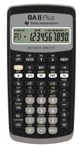 Calculadora Financeira Texas Instruments BA II Plus - Edição Preta