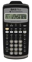 Calculadora financeira Texas Instruments BAII Plus Black Calculadora financeira Texas Instruments BAII Plus Black