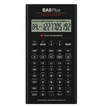 Calculadora financeira Texas Instruments TI BA II Plus Pro Calculadora financeira Texas Instruments TI BA II Plus Pro