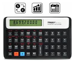 Calculadora Financeira Truly Tr12c Platinum 120 Funções Rpn