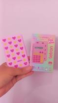Calculadora flip linha pink