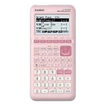 Calculadora Gráfica Casio FX-9750GIII Rosa - Bateria Recarregável