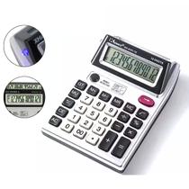 Calculadora Grande Com Detector Notas Falsa 12 Digitos Para Comercio Estudante - Calculadora Testa Nota Falsa