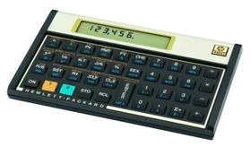 Calculadora Hp 12c Financeira Gold Prata Original Lacrada