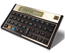 Calculadora Hp 12c Gold Dourada Original C/manual Português