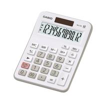 Calculadora mesa casio branco e marrom mx-12b