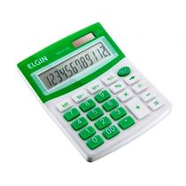 Calculadora Mesa Visor 12 Dig. - Verde Mv4126 Elgin F108 Calculadora Mesa Visor 12 Dig. - Verde Mv4126 Elgin F108