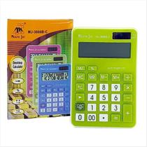 Calculadora MJ 3866B-C cores 12 dígitos