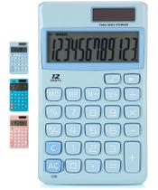 Calculadora Mr. Pen, função padrão, 12 dígitos, azul claro Calculadora Mr. Pen, função padrão, 12 dígitos, azul claro