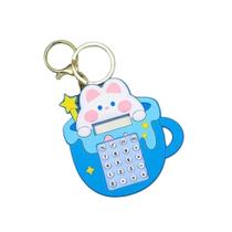 Calculadora Pequena Fofa de Gatinho Colorido com Labirinto