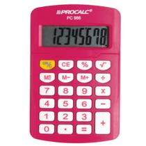 Calculadora Pessoal Procalc Pc986-P 8 Dígitos Pink