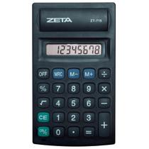 Calculadora Pessoal Zeta ZT715 8 Dígitos
