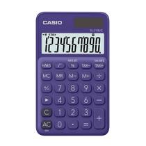 Calculadora Portátil Casio c/ visor amplo 10 dígitos e alimentação Dupla