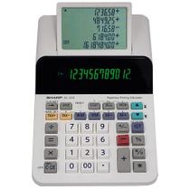 Calculadora Sharp EL-1501 12 Digitos Display de 5 Linhas - Branco Calculadora Sharp EL-1501 12 Digitos Display de 5 Linhas - Branco