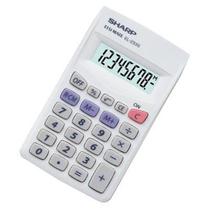 Calculadora Sharp EL-233SB 8 Digitos Branco Calculadora Sharp EL-233SB 8 Digitos Branco