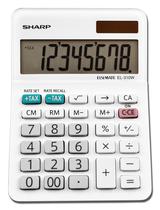 Calculadora Sharp EL-310WB - LCD Branca de 8 Dígitos Calculadora Sharp EL-310WB - LCD Branca de 8 Dígitos