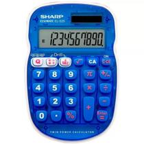 Calculadora Sharp EL-S25B-BL 10 Digitos - Azul Calculadora Sharp EL-S25B-BL 10 Digitos - Azul