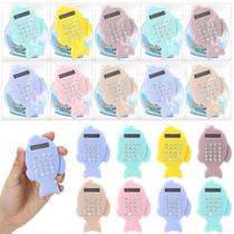 Calculadora Tellegloww Mini em Forma de Peixe 8,7x5,7 cm Conjunto Calculadora Tellegloww Mini em Forma de Peixe 8,7x5,7 cm Conjunto