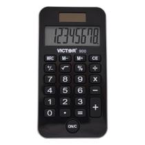 Calculadora Victor 900 Portátil LCD de 8 dígitos preta